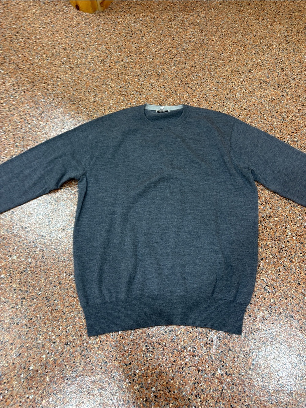 Peter Millar Men's Crewneck Sweater - Charcoal